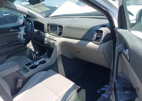 2017 Kia Sportage Ex from USA, damaged, VIN KNDPN3AC9H7037786